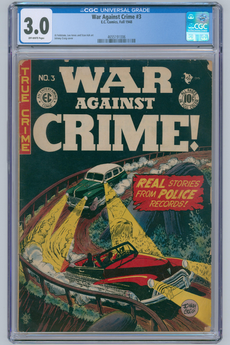 War Against Crime 3 - 1948 CGC 3.0