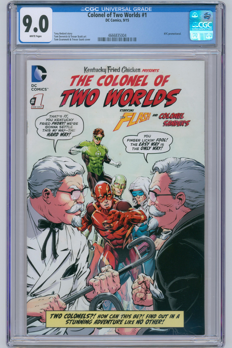 Colonel Of Two Worlds 1 - 2015 CGC 9.0