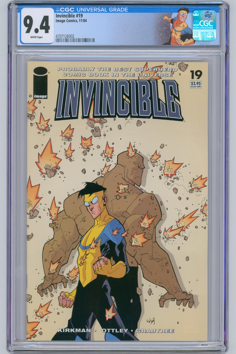 Invincible 019 - 1st App. Battle Beast - 2004 CGC 9.4
