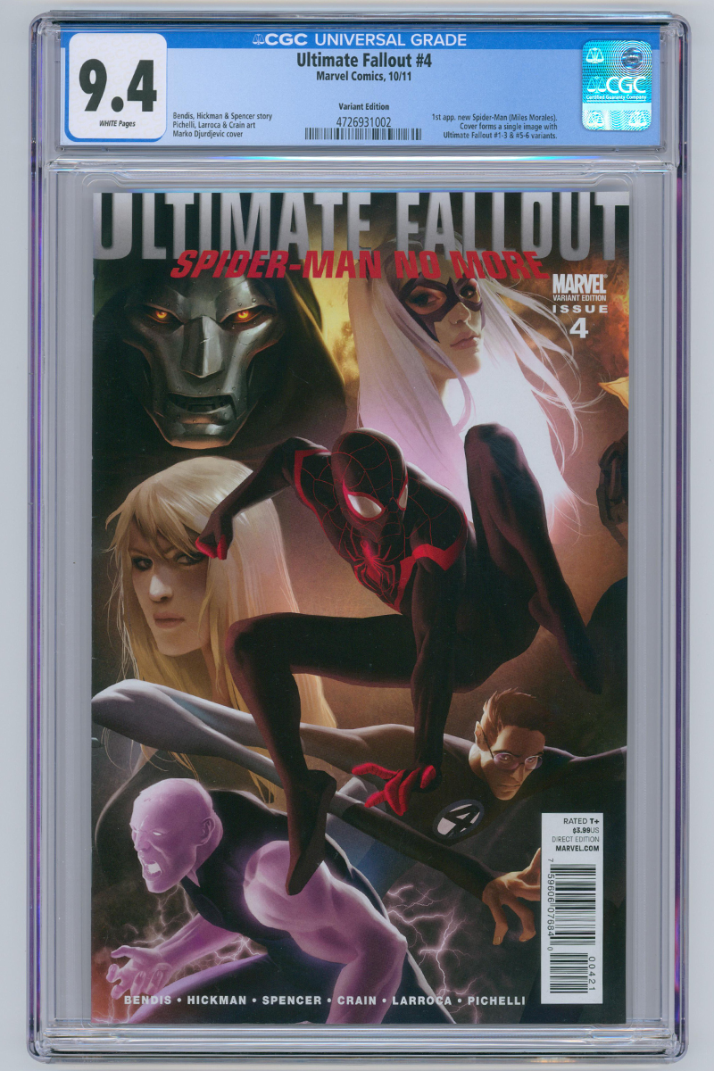 Ultimate Fallout 4 - 1:25 Marko Djurdjevic Variant - 2011 CGC 9.4