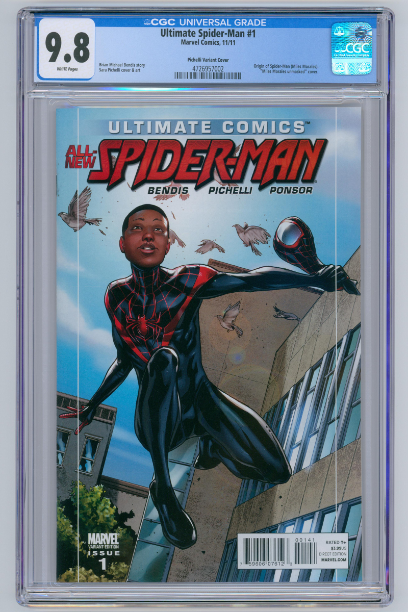 Ultimate Comics Spider-Man 01 - 1:15 Sara Pichelli Variant - 2011 CGC 9.8