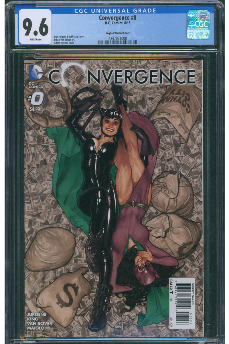 Convergence 00 - Adam Hughes variant - 2015 CGC 9.6