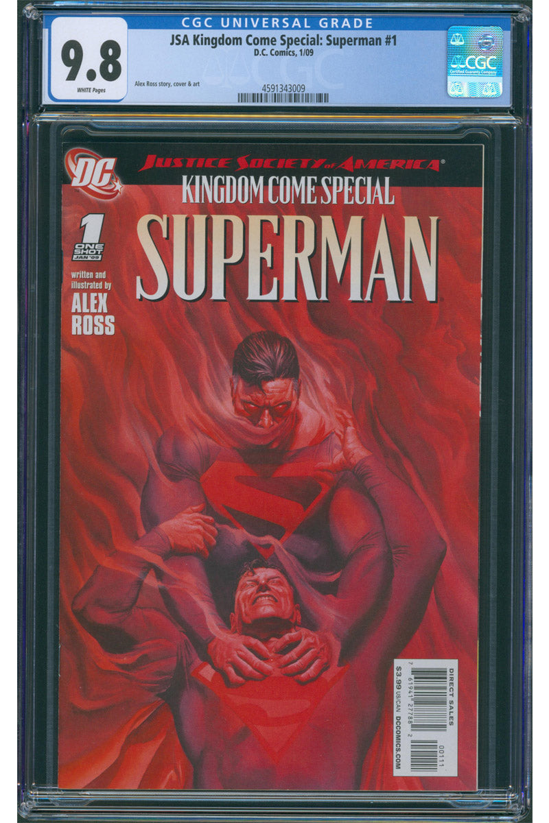 JSA Kingdom Come Special: Superman 01 - 2009 CGC 9.8