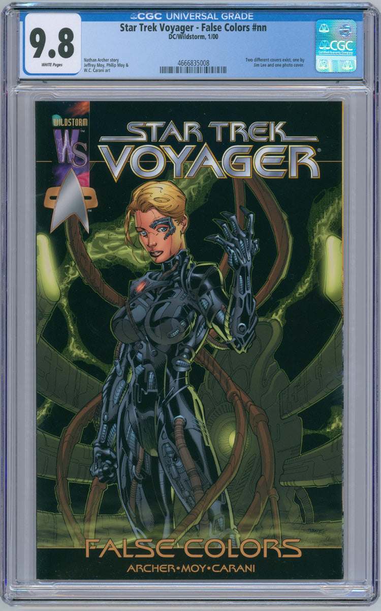 Star Trek Voyager: False Colors - Jim Lee variant - 2000 CGC 9.8