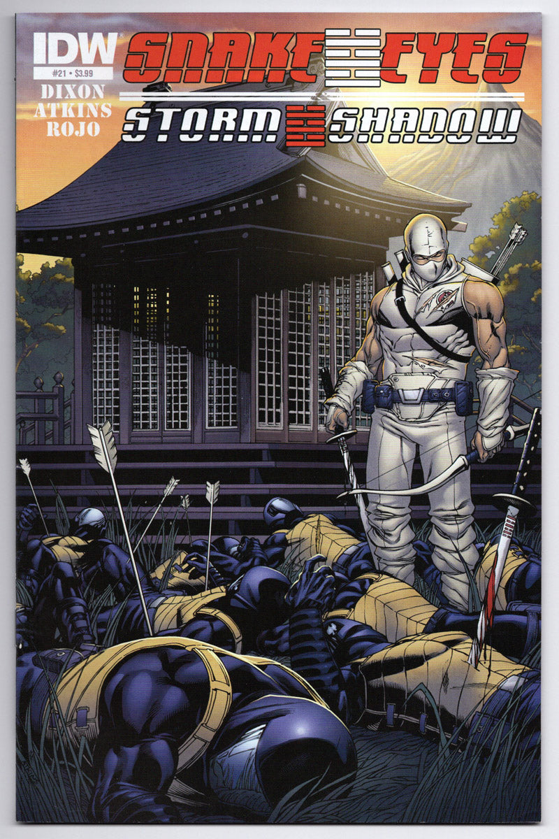 Snake Eyes Storm Shadow 21 1st Print 2012 VG/FN
