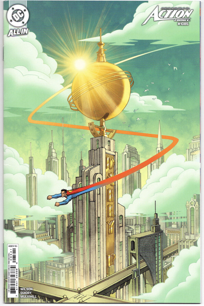 Action Comics 1085 2025 1:25 Danny Earls Variant NM-