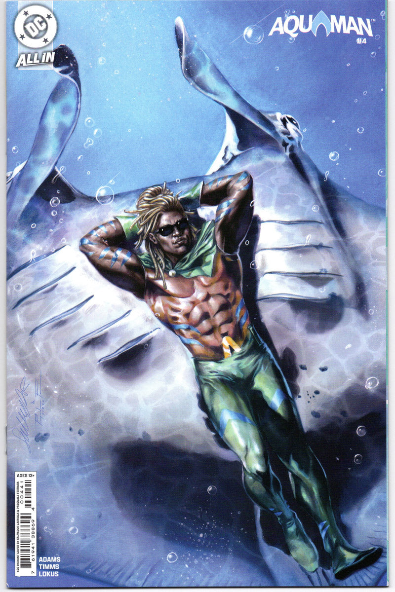 Aquaman 004 2025 1:25 Salvador Larroca Variant NM