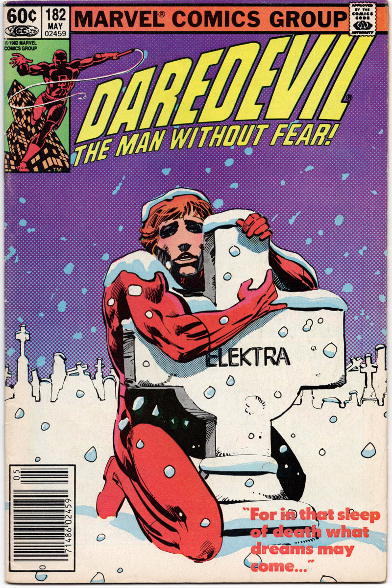 Daredevil Vol 1. 182 1982 Newsstand edition FN