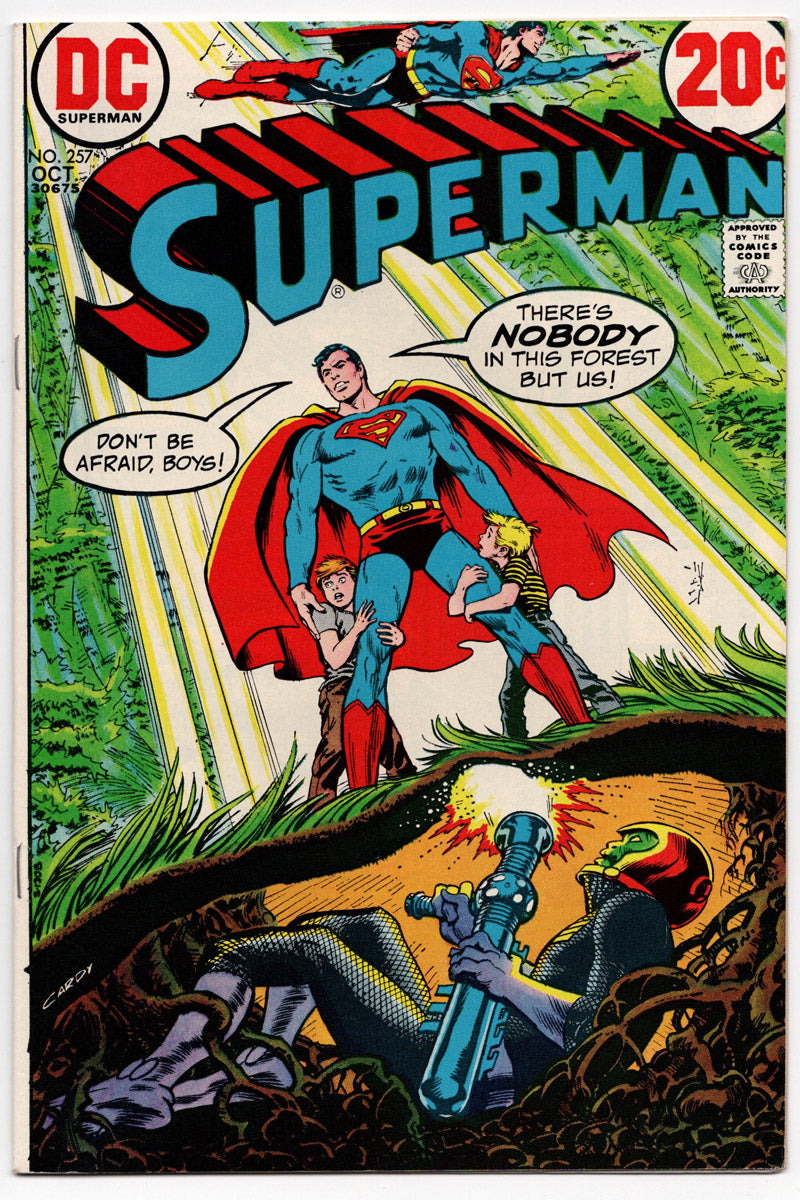 Superman Vol 1. 257 - Nick Cardy Cover - 1972 NM-