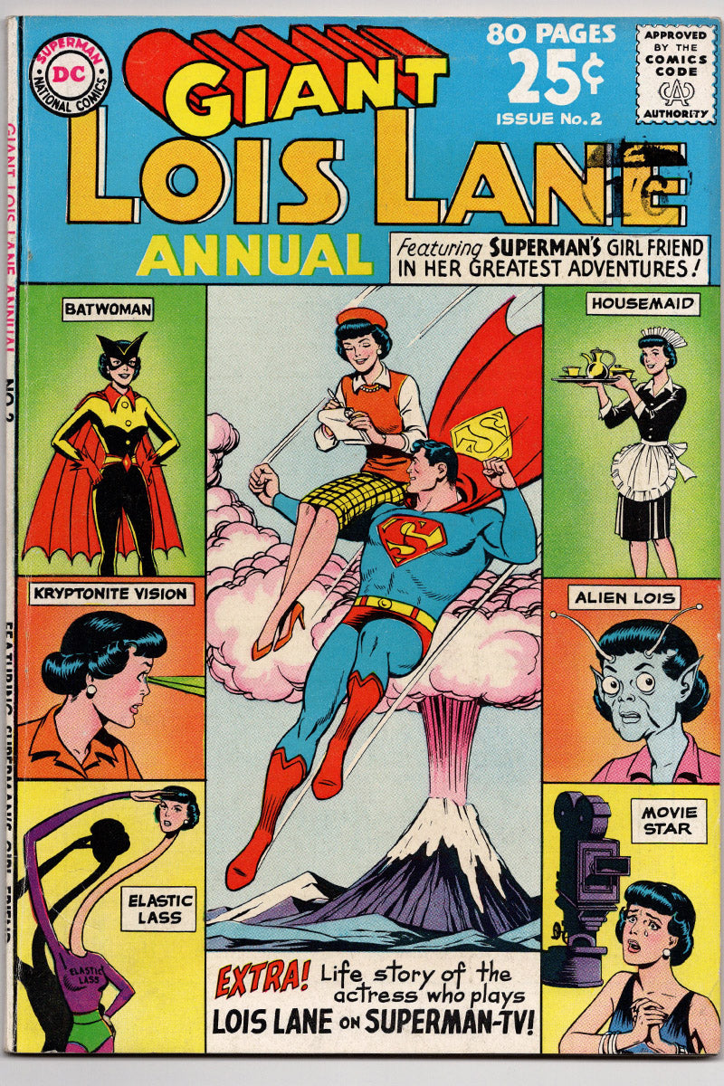 Superman's Girlfriend Lois Lane Annual 02 1963 VG/FN
