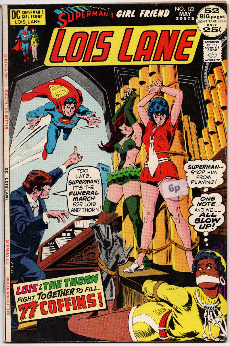 Superman's Girlfriend Lois Lane 122 DC Comics 1972 VG/FN