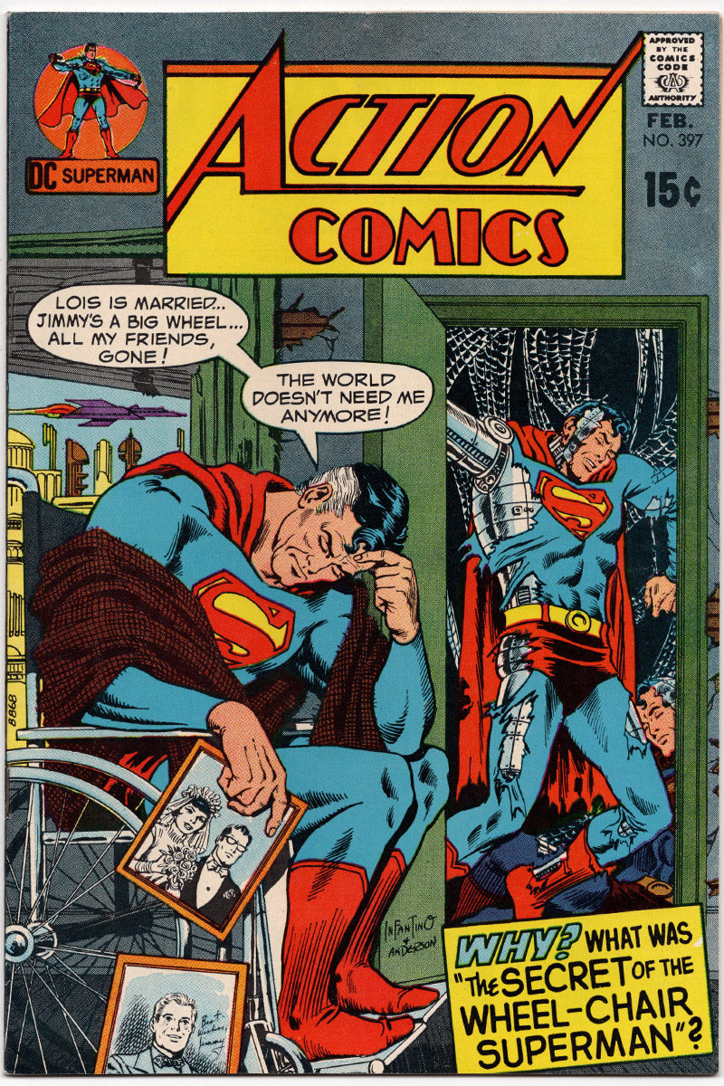 Action Comics 0397 1971 NM-