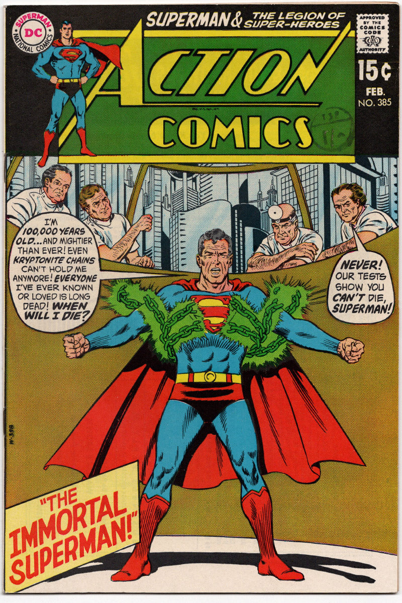 Action Comics 0385 1970 VF+