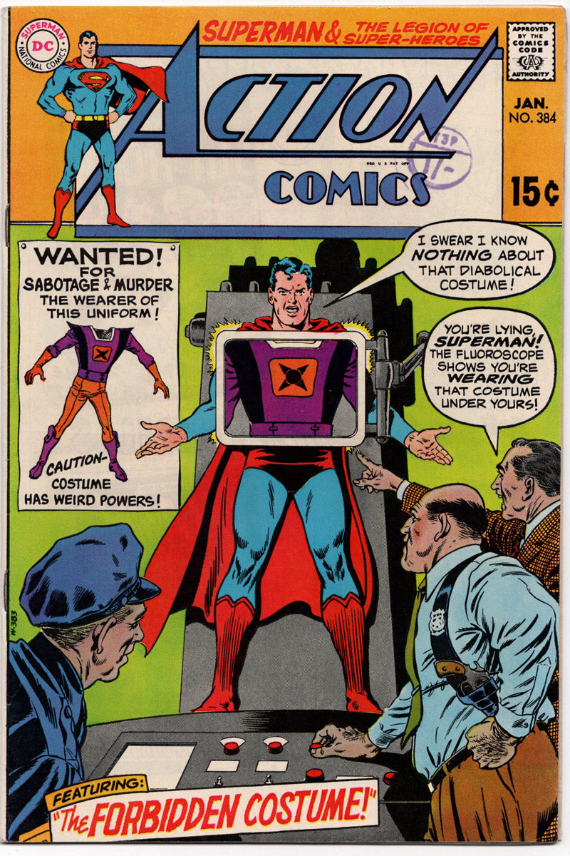 Action Comics 0384 1970 VF-