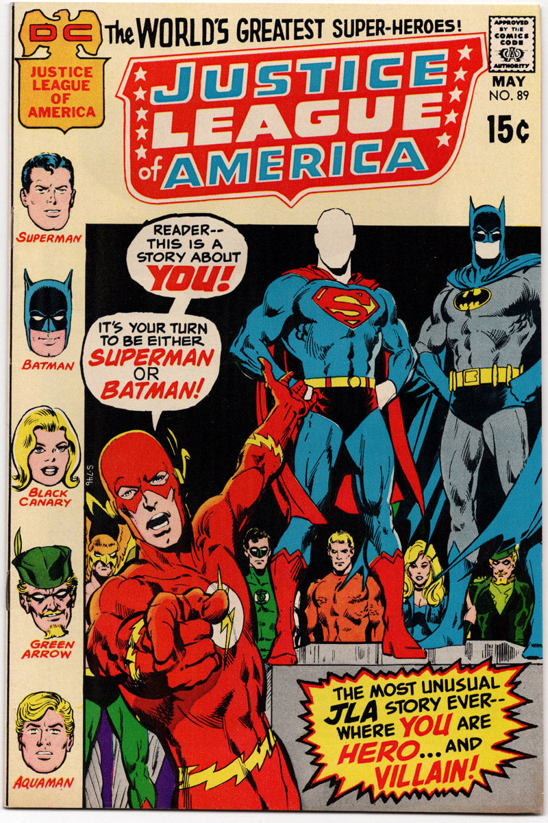 Justice League Of America 089 - 1971 VF/NM