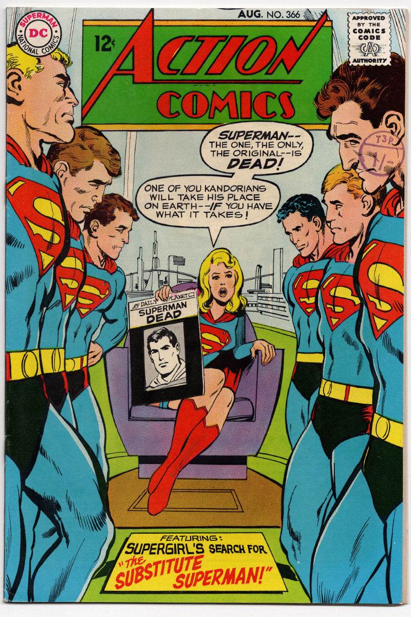 Action Comics 0366 1968 FN/VF