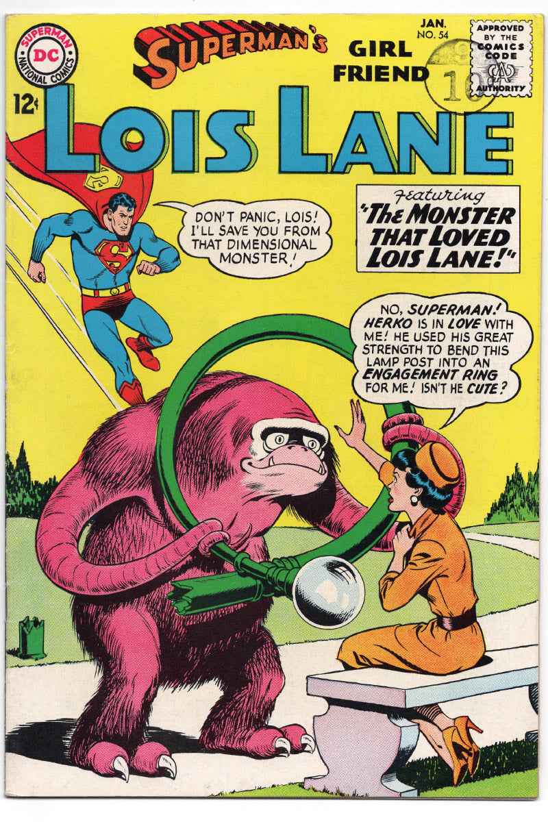 Superman's Girlfriend Lois Lane 054 1965 VF+