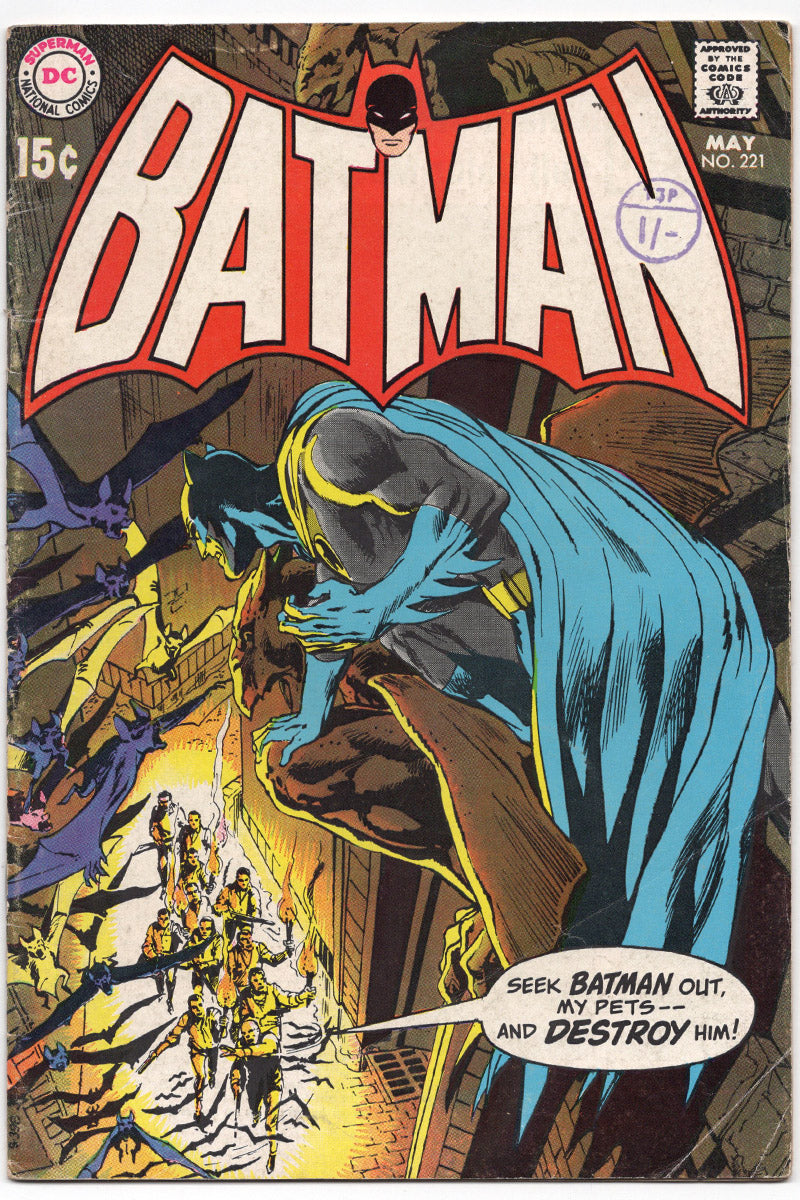 Batman 0221 1970 VG+
