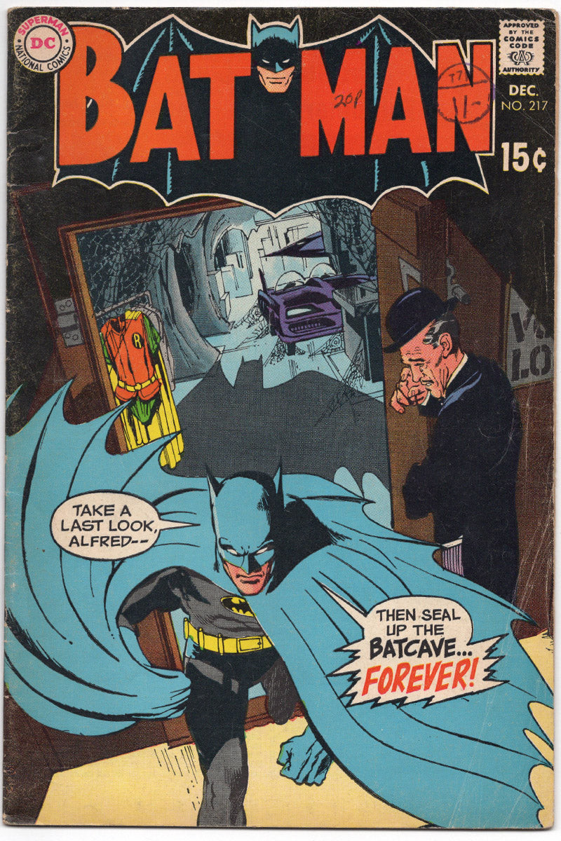 Batman 0217 1969 VG+