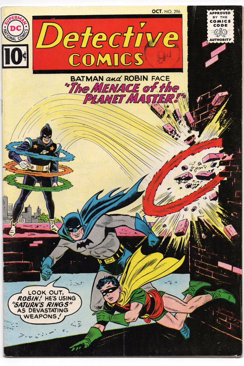 Detective Comics 0296 1961 VG+