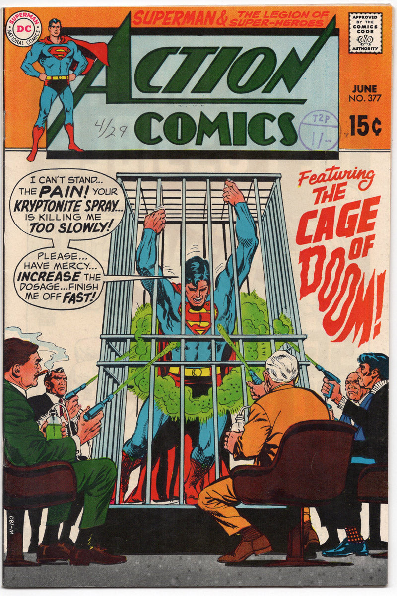 Action Comics 0377 1969 VF-