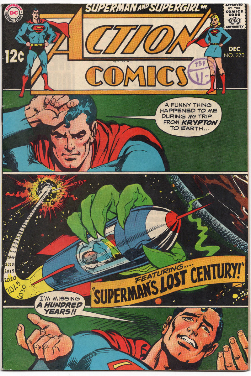 Action Comics 0370 1968 FN+