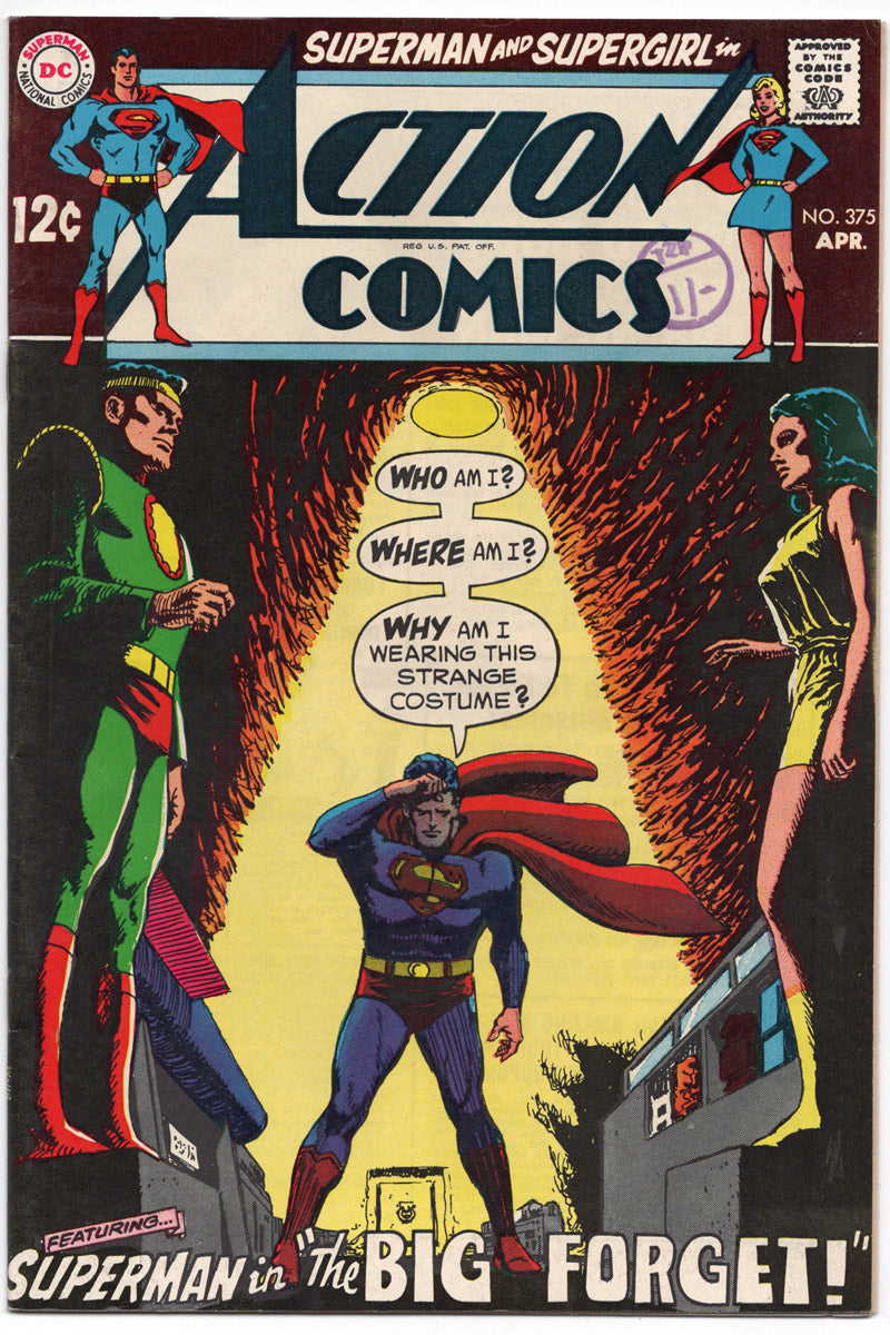 Action Comics 0375 1969 FN/VF
