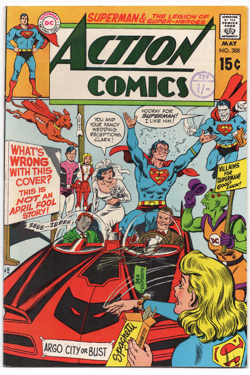 Action Comics 0388 1970 VF/NM