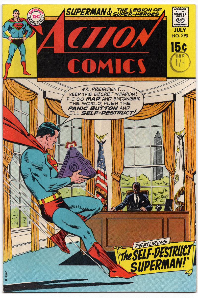 Action Comics 0390 1970 VF