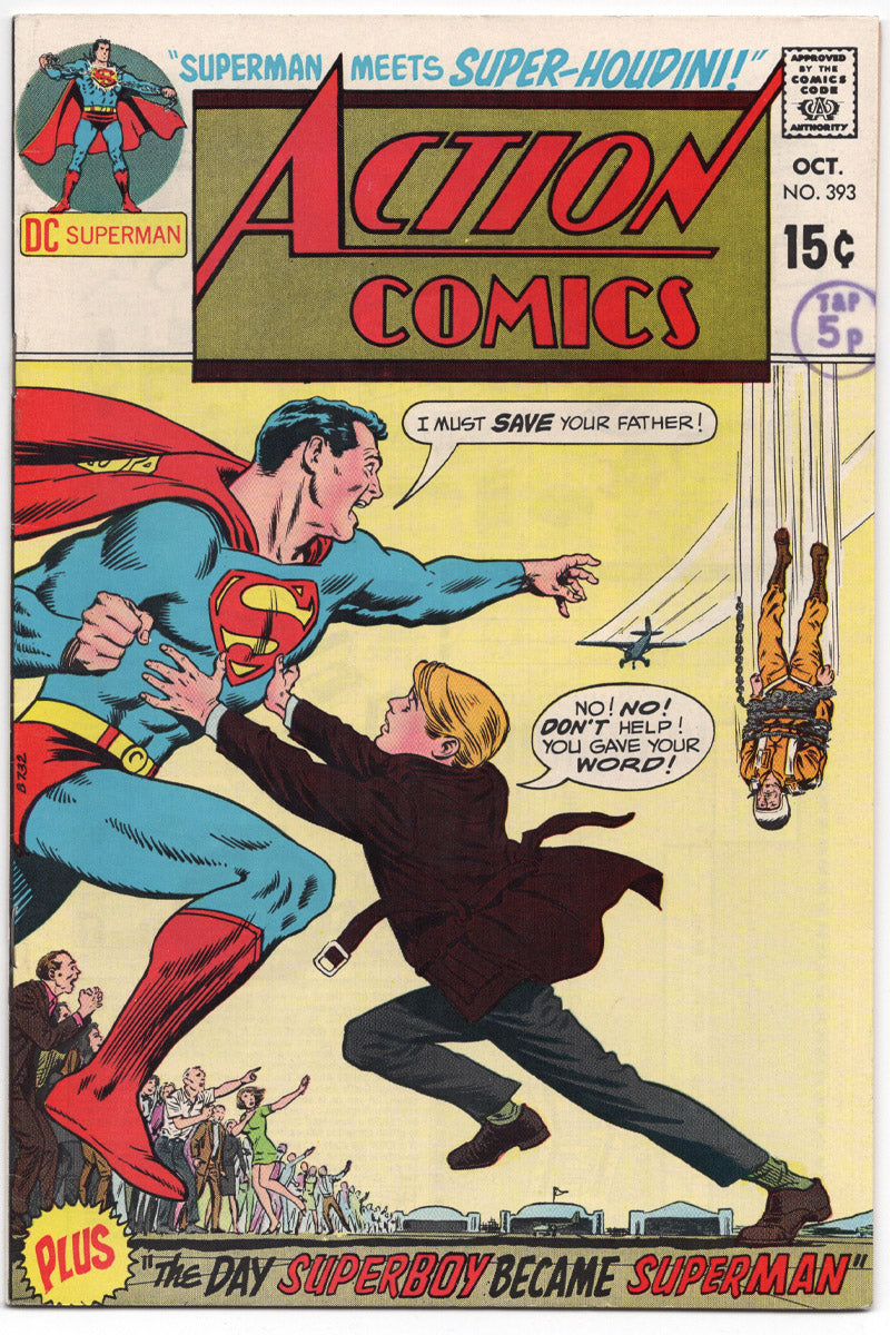 Action Comics 0393 1970 NM-
