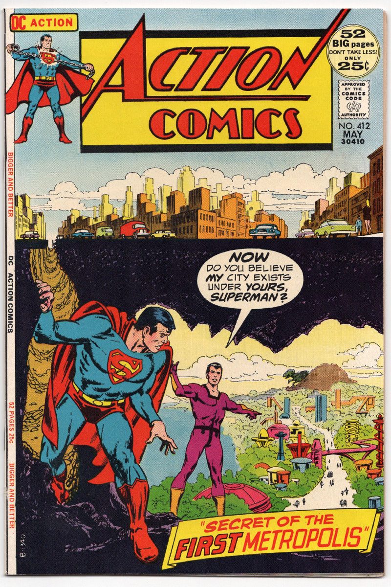 Action Comics 0412 1972 VF