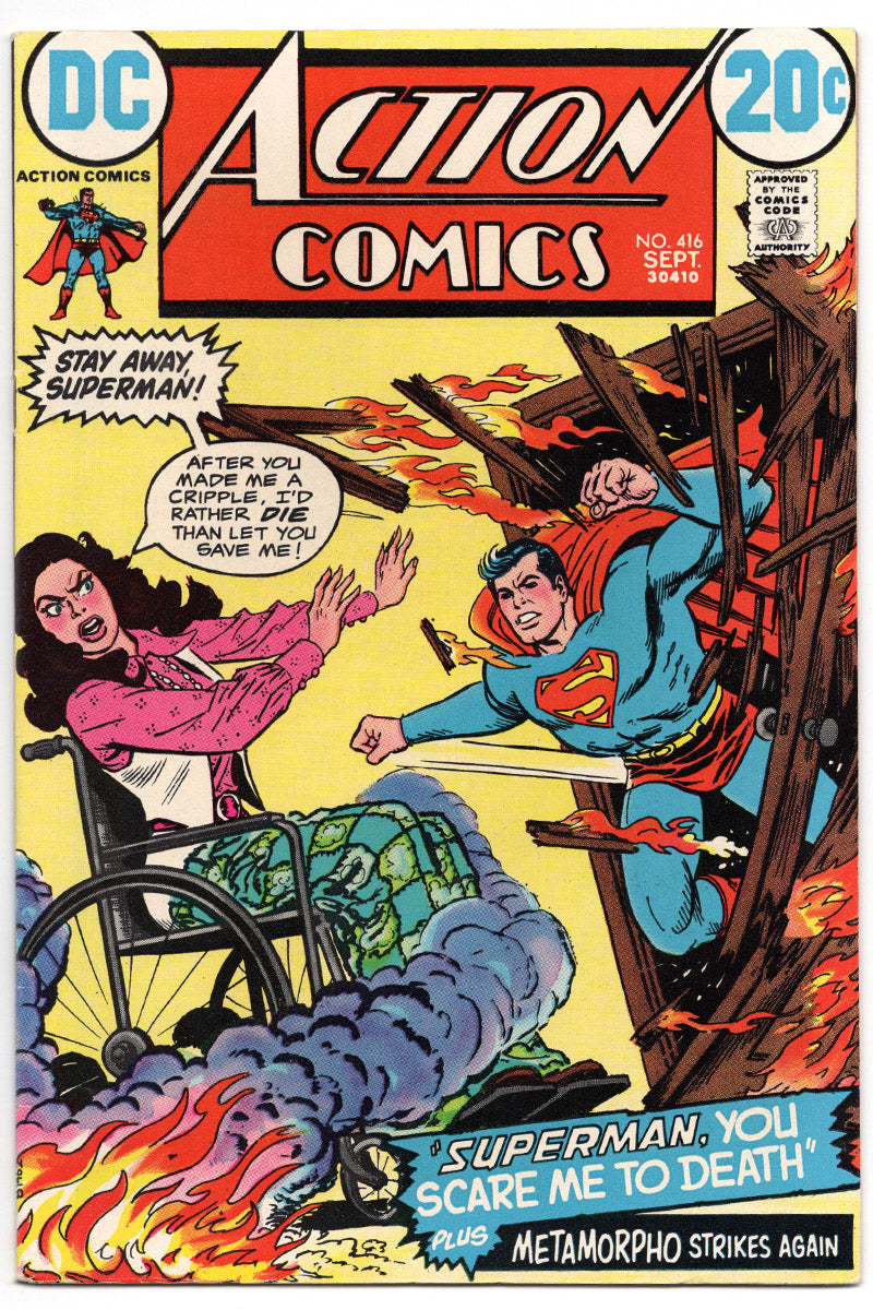 Action Comics 0416 1972 NM-