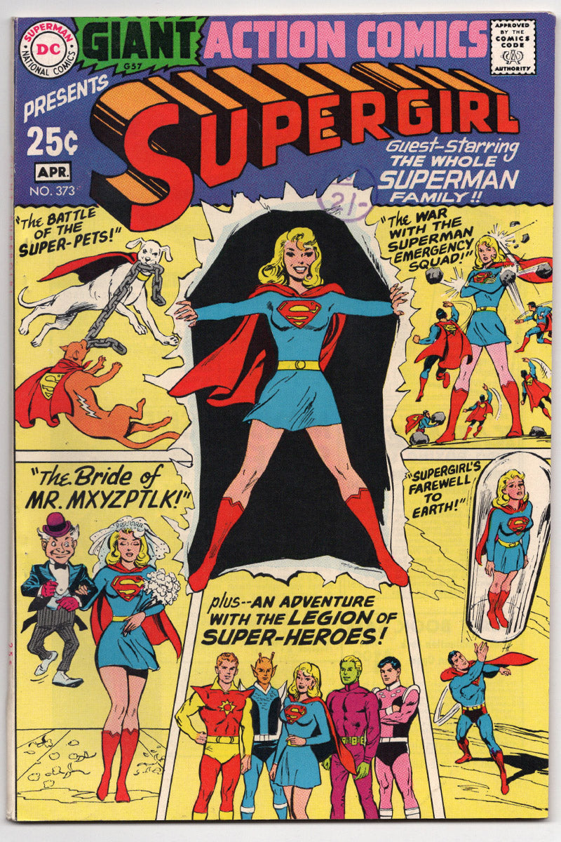 Action Comics 0373 1969 FN+