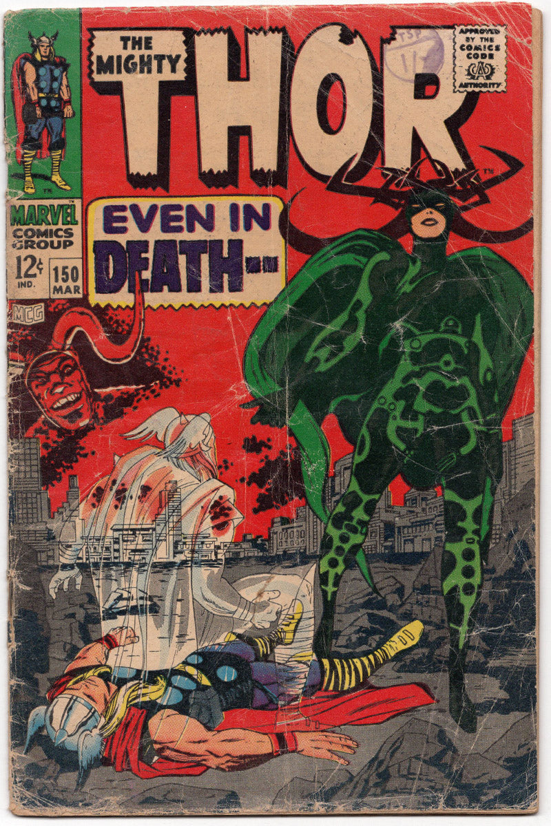 Thor 150 - 1st Cover app Hela 1968 GD