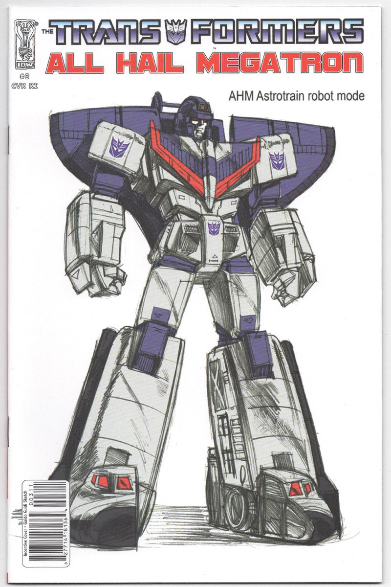 Transformers - All Hail Megatron 03 2008 NM