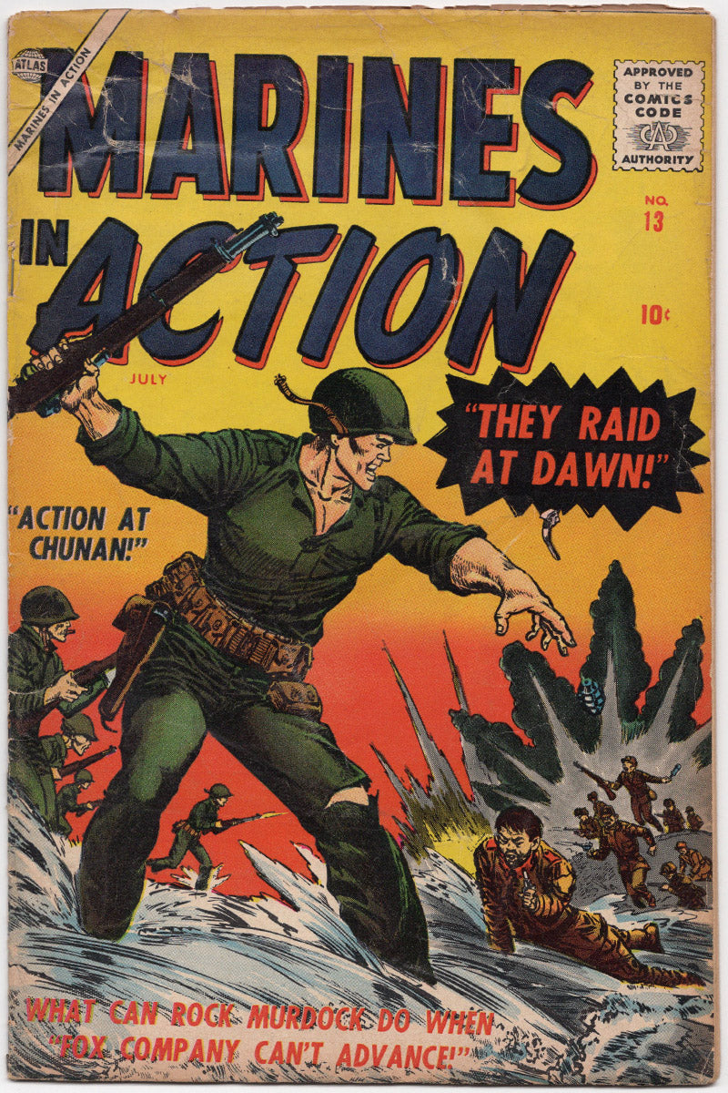 Marines in Action 13 1957 GD+