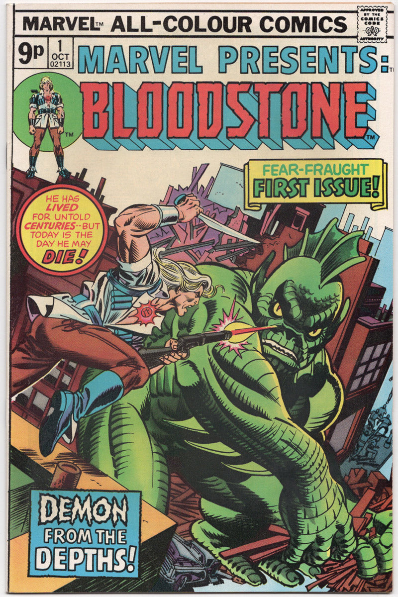 Marvel Presents: Bloodstone - 1st App Bloodstone - 1 1975 VF/NM