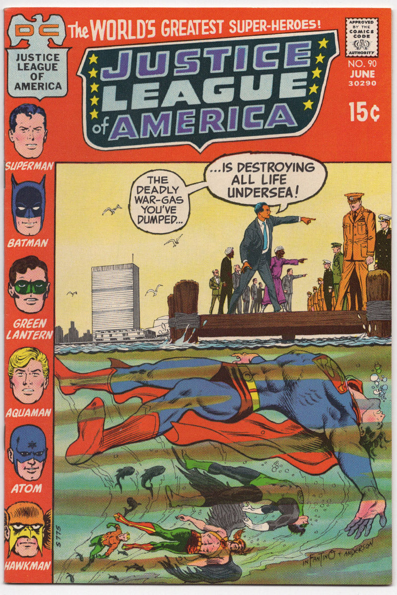Justice League Of America 090 - 1971 NM-
