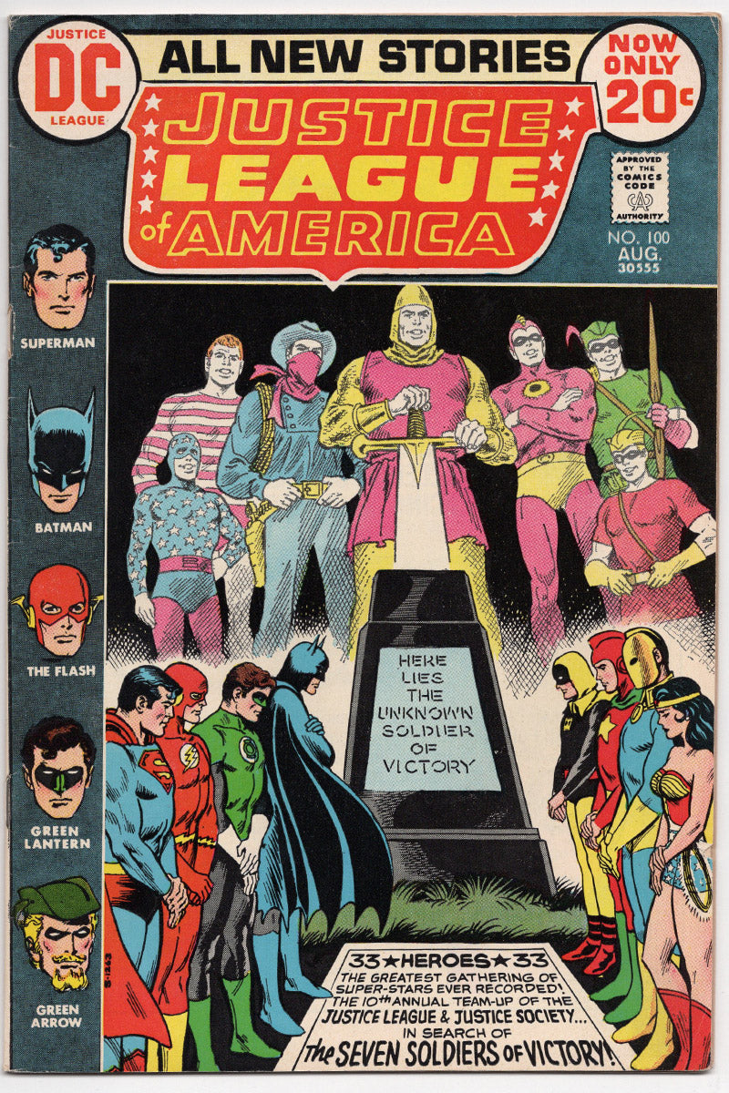 Justice League Of America 100 - 1972 FN/VF