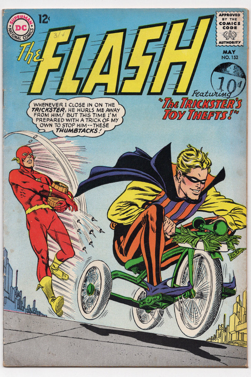 Flash Vol 1. 152 - 1965 VG/FN