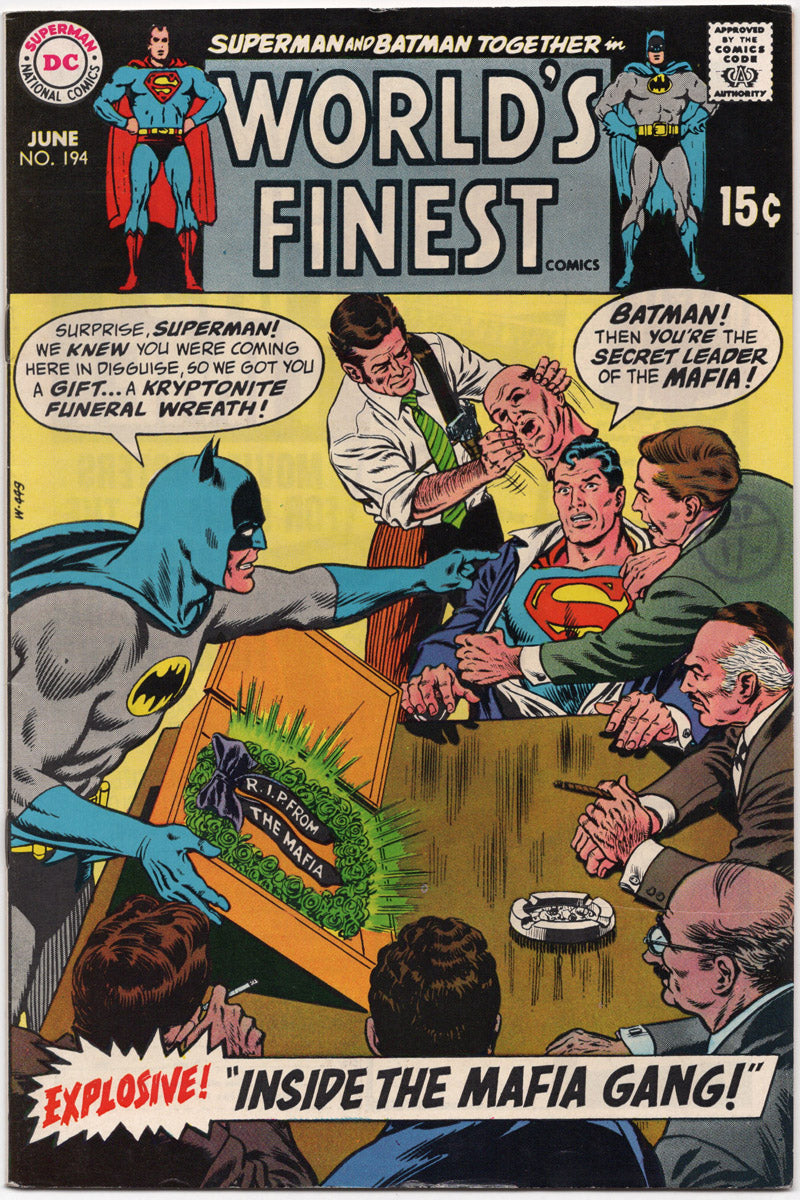 World's Finest 194 1970 VF+