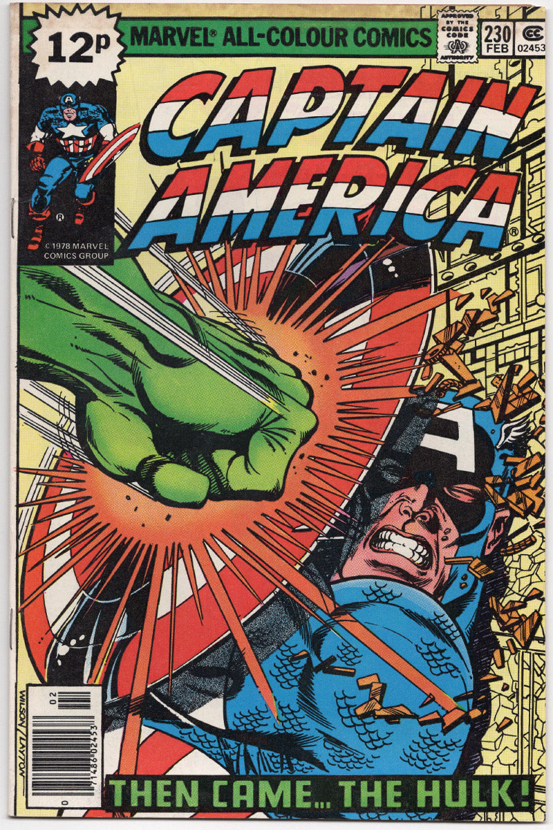 Captain America 230 1979 FN