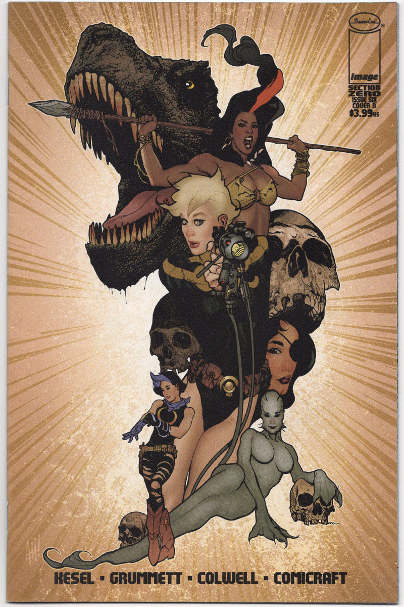 Section Zero 6 Adam Hughes Variant 2019 VF/NM