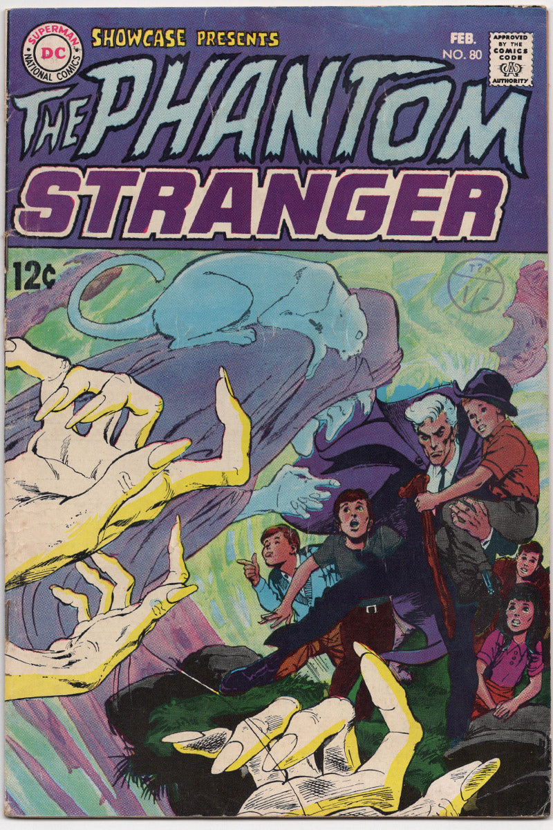 Showcase 080 - 1st SA App. Phantom Stranger - 1969 GD+