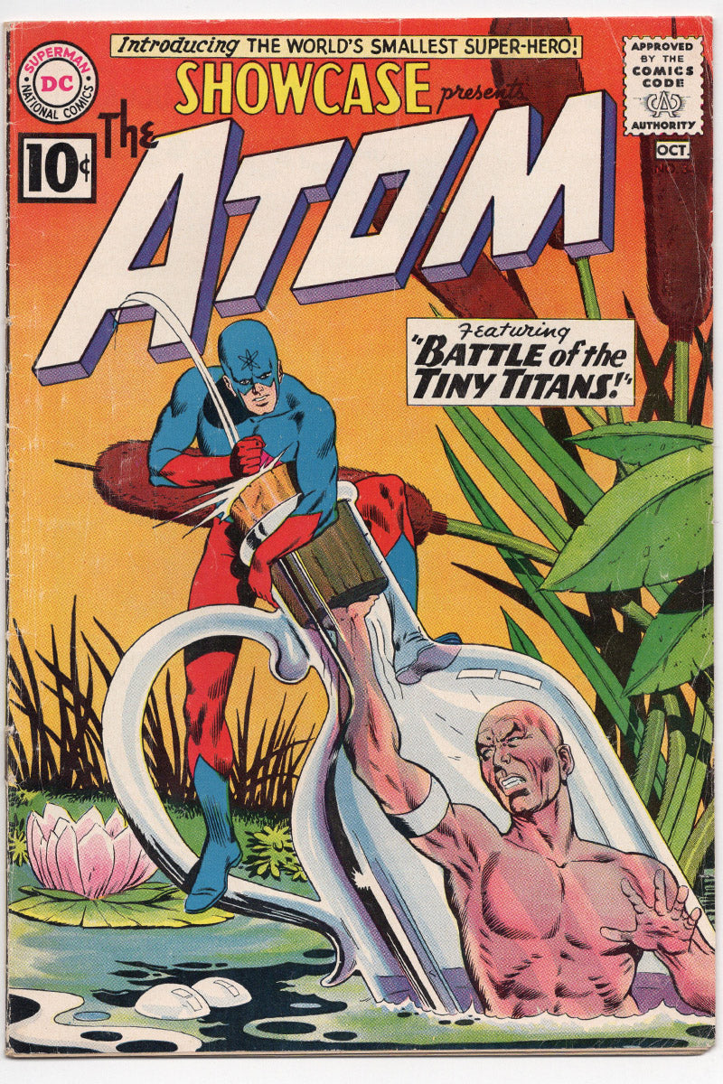 Showcase 034 - 1st App Atom (Ray Palmer) - 1961 VG
