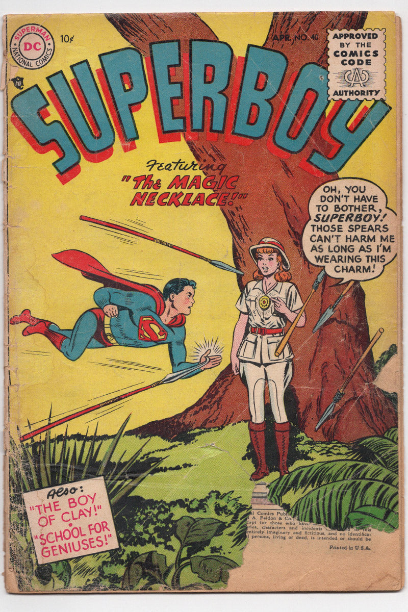 Superboy Vol 1. 40 1955 FR