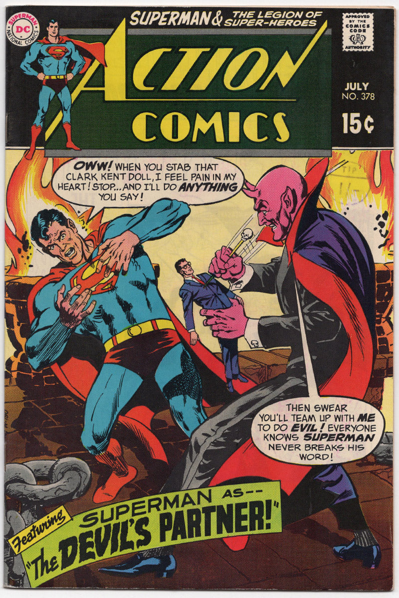 Action Comics 0378 1969 VF+
