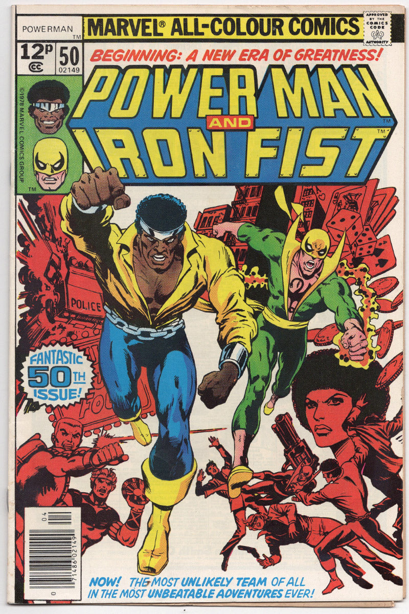 Power Man and Iron Fist 50 1978 FN-
