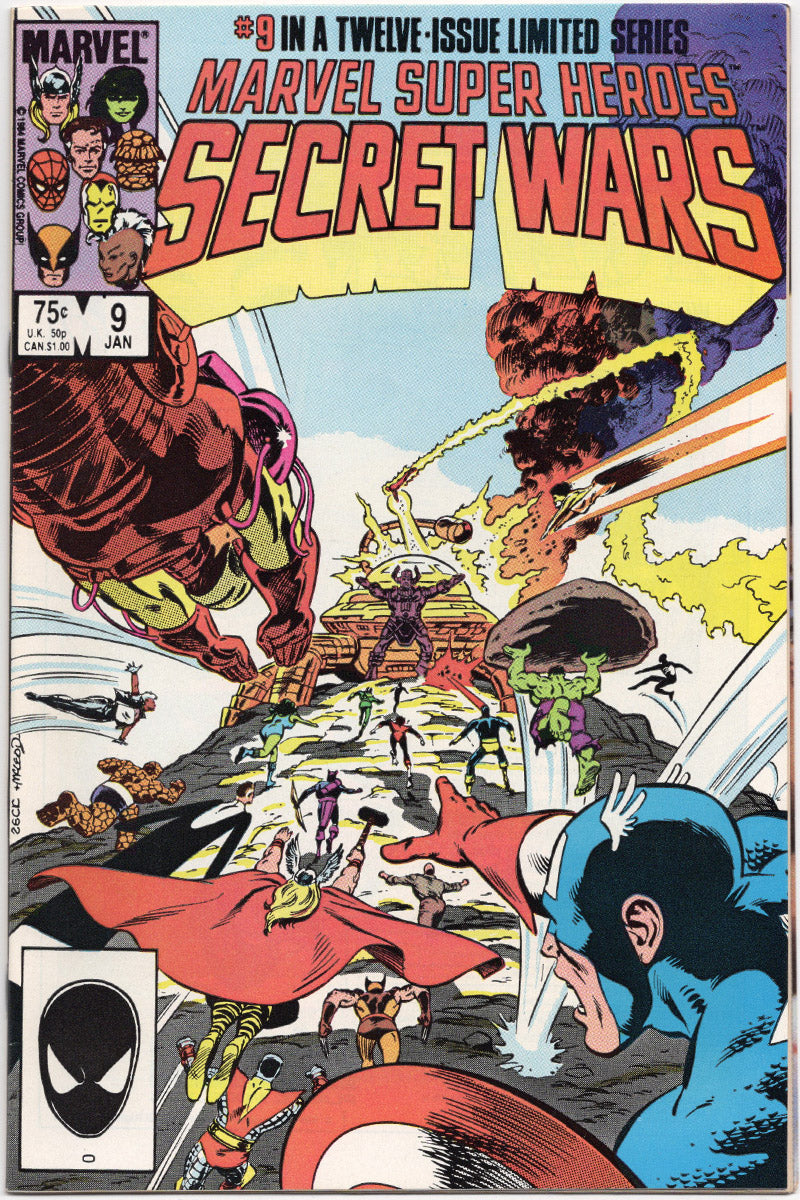 Marvel Super Heroes Secret Wars 09 1985 NM-