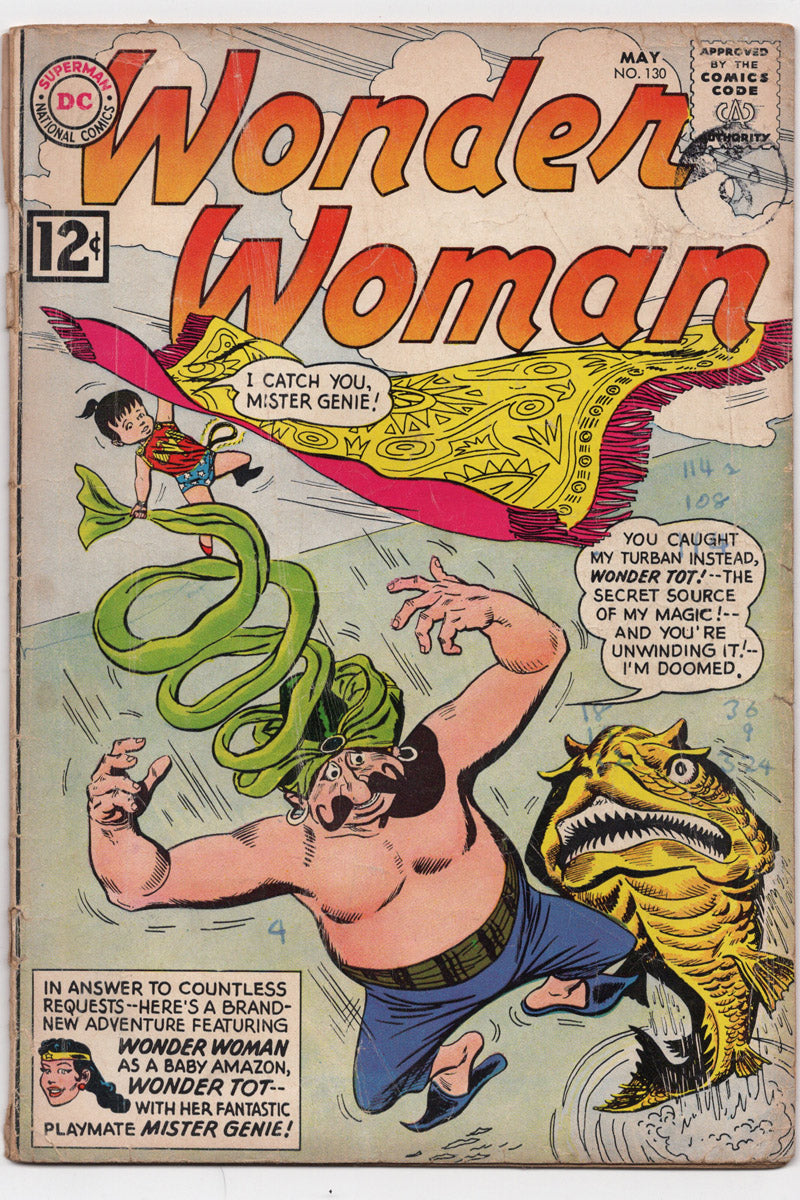 Wonder Woman Vol 1. 130 - 1962 GD